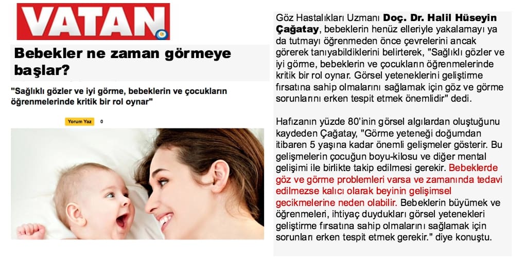 Bebekler Ne Zaman Görmeye Başlar