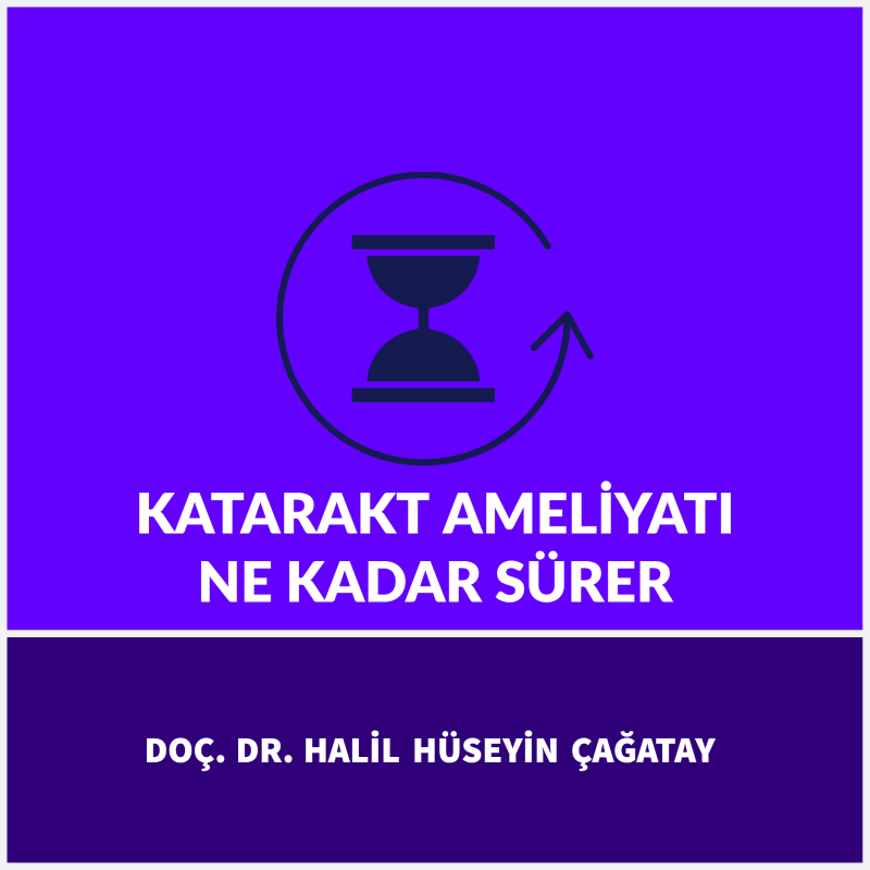 Katarakt Ameliyatı Ne Kadar Sürer