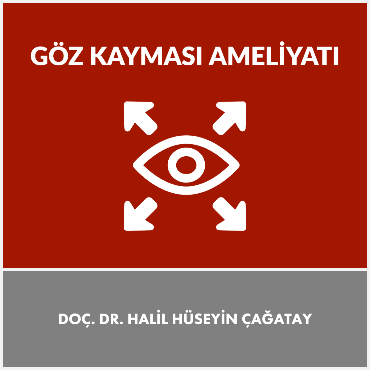 göz kayması ameliyatı