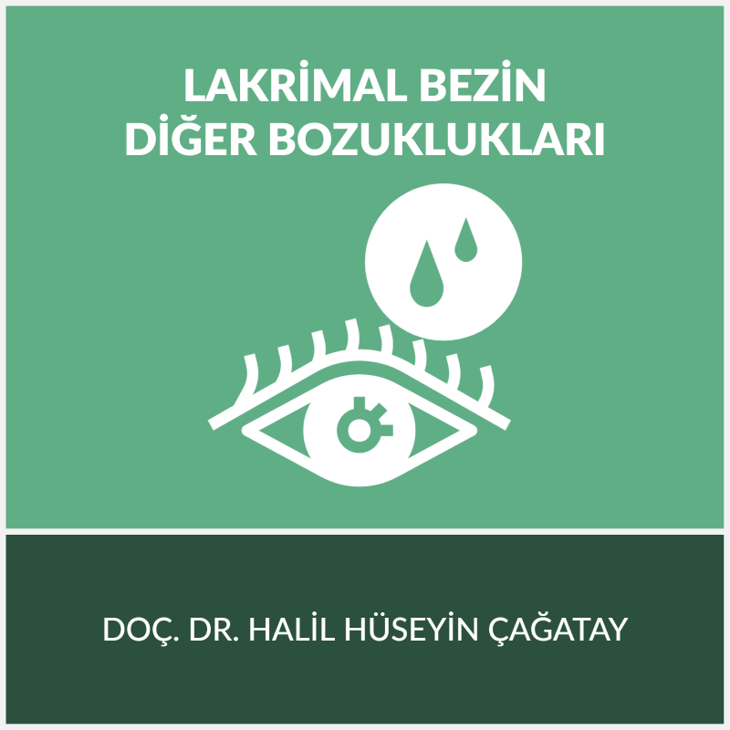 Lakrimal Bezin Diğer Bozuklukları